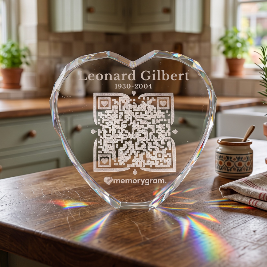 QR Remembrance Crystal