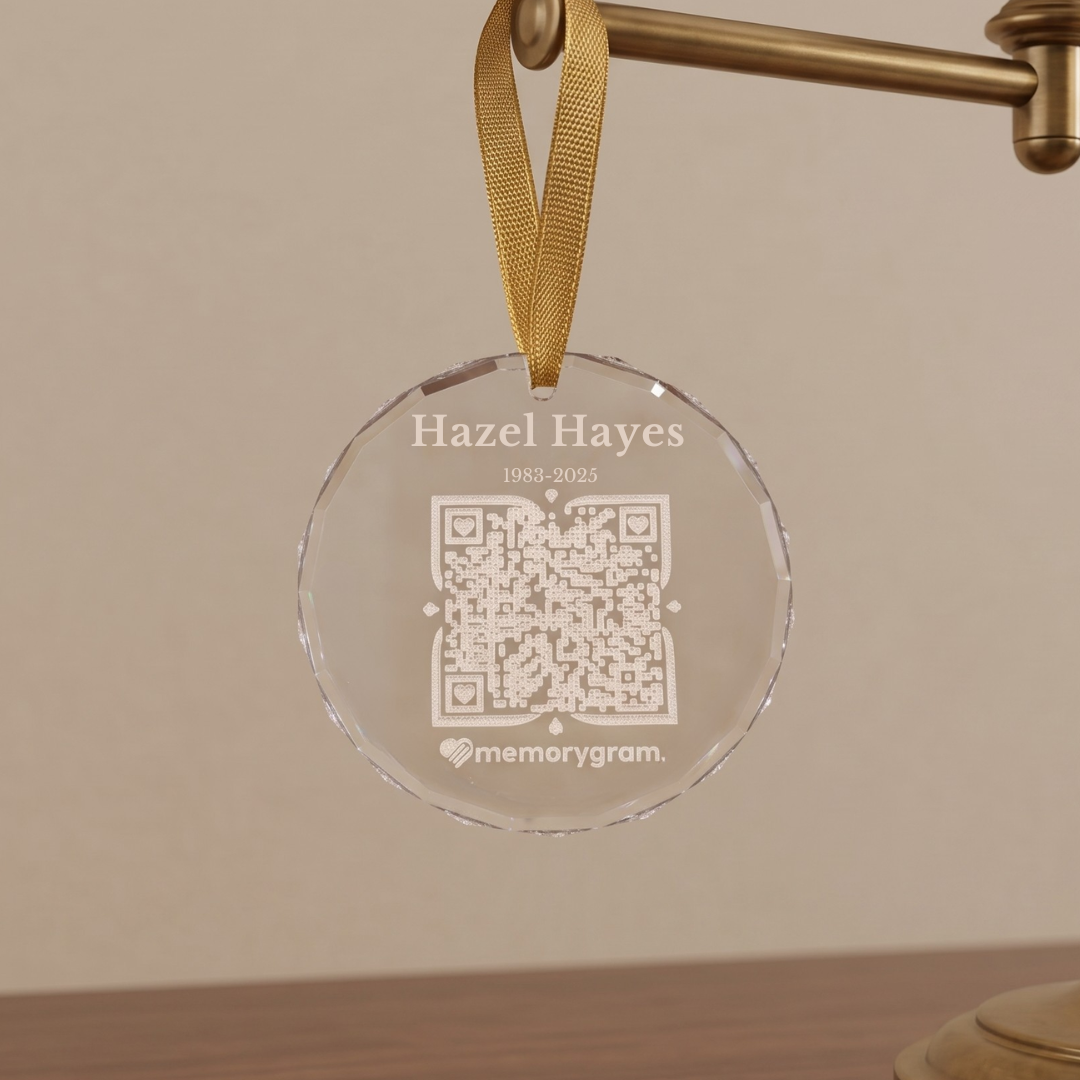 Memorial QR Ornament
