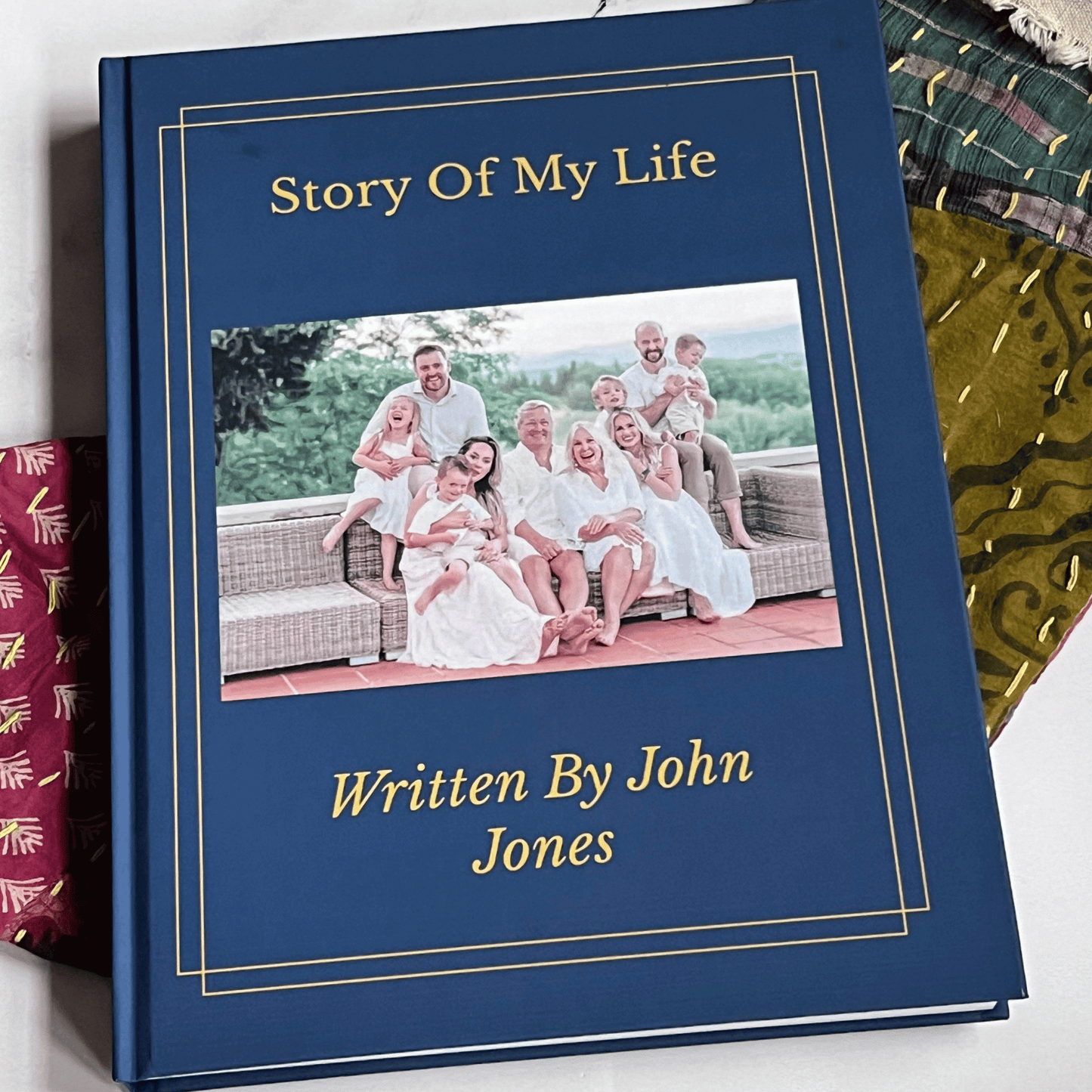 Memorygram Legacy Book: Easily Record Your Life Story