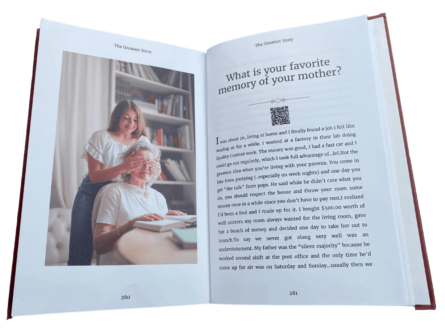 Memorygram Legacy Book: Easily Record Your Life Story