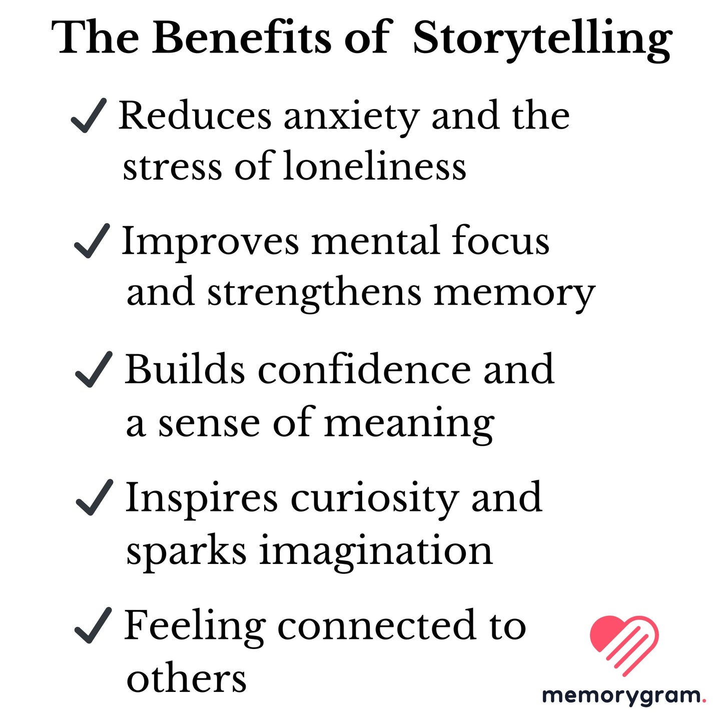 Memorygram Legacy Book: Easily Record Your Life Story