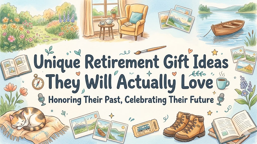 Unique Retirement Gift Ideas They Will Actually Love