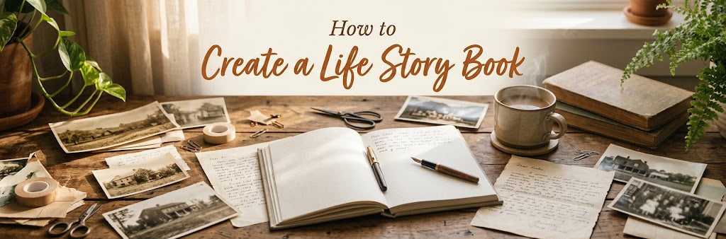 How to Create a Life Story Book for Your Dad in 2 to 3 Months