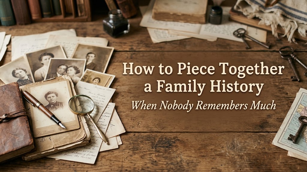 How to Piece Together a Family History When Nobody Remembers Much