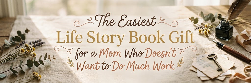 The Easiest Life Story Book Gift for a Mom Who Doesn’t Want to Do Much Work