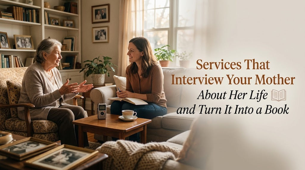 Services That Interview Your Mother About Her Life and Turn It Into a Book