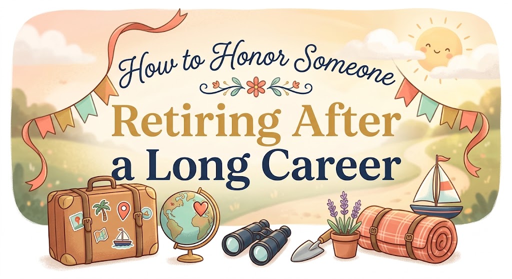 How to Honor Someone Retiring After a Long Career