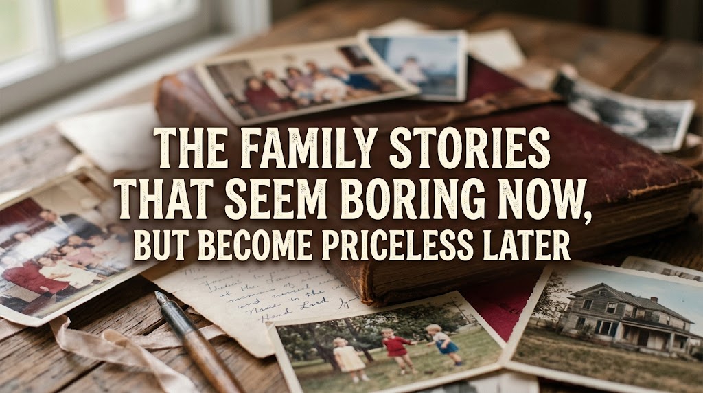 The Family Stories That Seem Boring Now, But Become Priceless Later