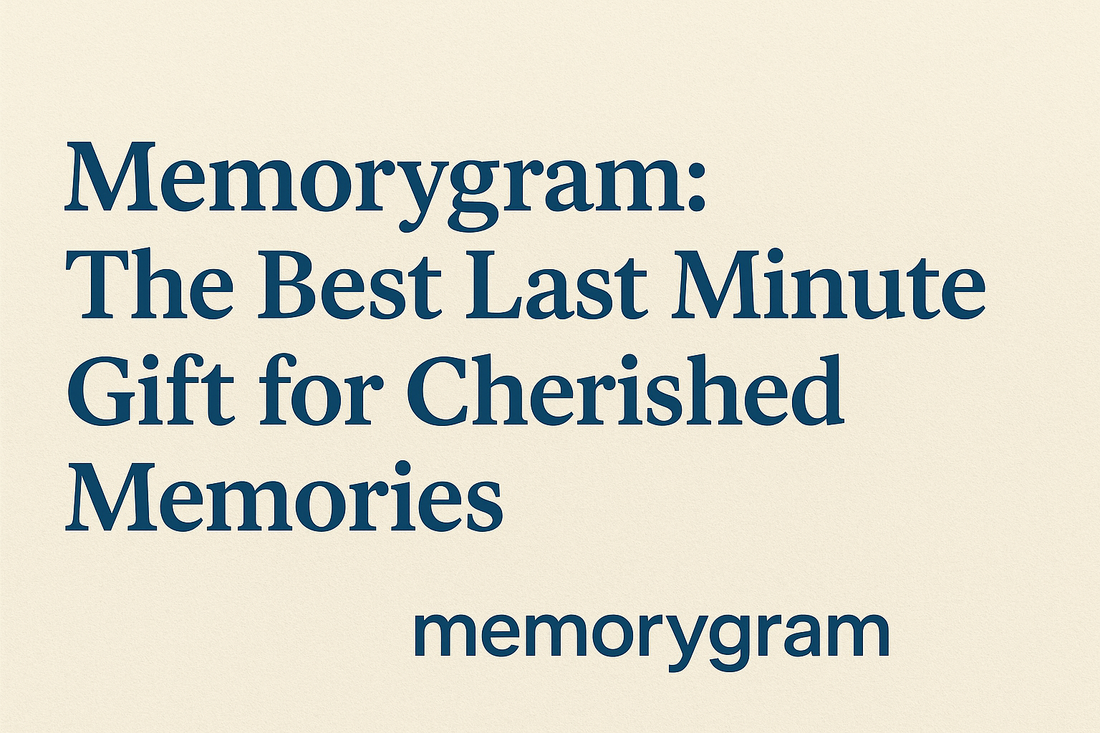 A Last Minute Gift That Still Feels Personal and Heartfelt