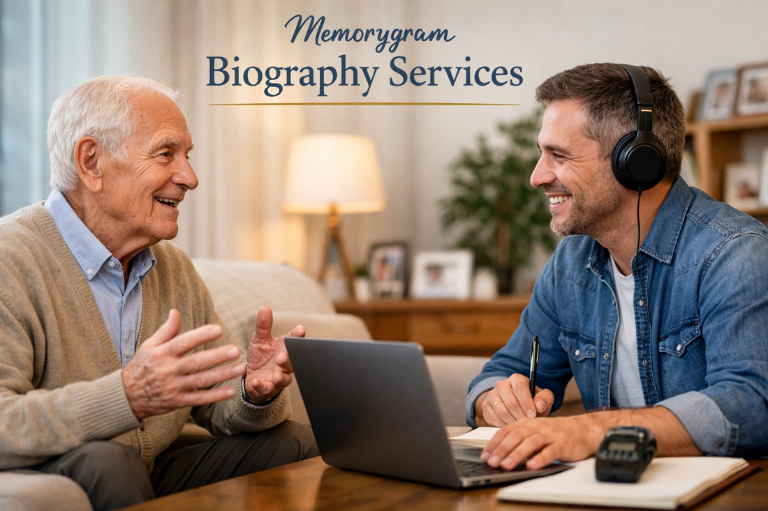 How to Record Your Life Story Without Doing the Work: Inside the Memorygram Biography Service