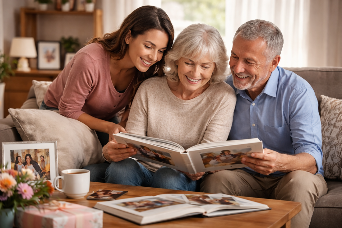 The Best Gift for Parents and Grandparents in 2026: A Memory Book That Saves Their Stories Forever
