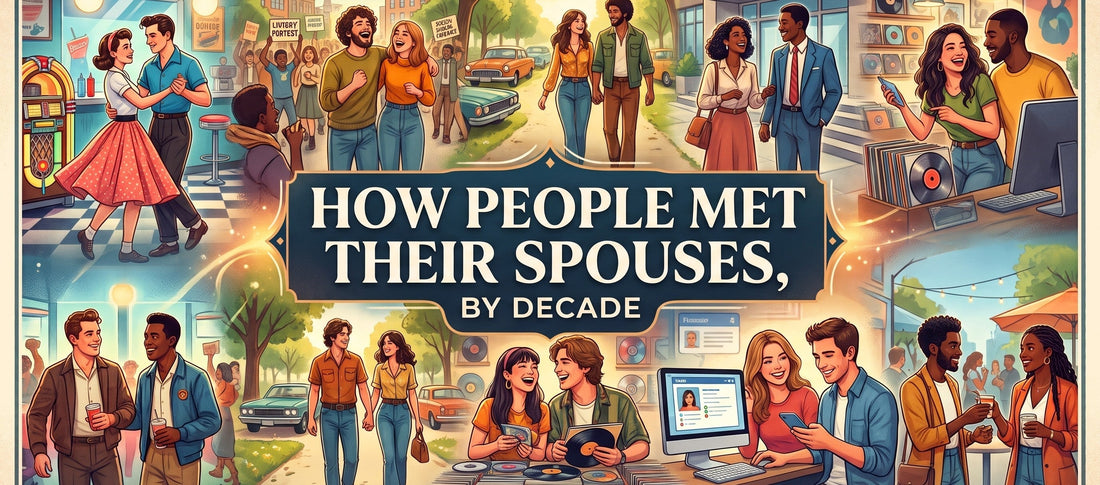 How People Met Their Spouses, by Decade