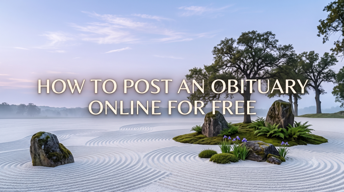 How to Post an Obituary Online for Free