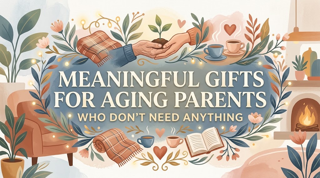 Meaningful Gifts for Aging Parents Who Don't Need Anything