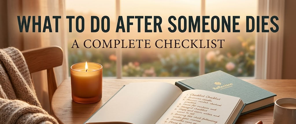 What to Do After Someone Dies: A Complete Checklist