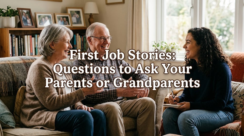 First Job Stories: Questions to Ask Your Parents or Grandparents
