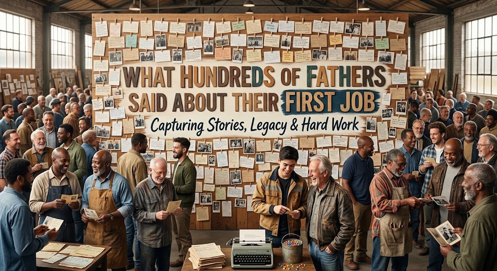 What Hundreds of Fathers Said About Their First Job