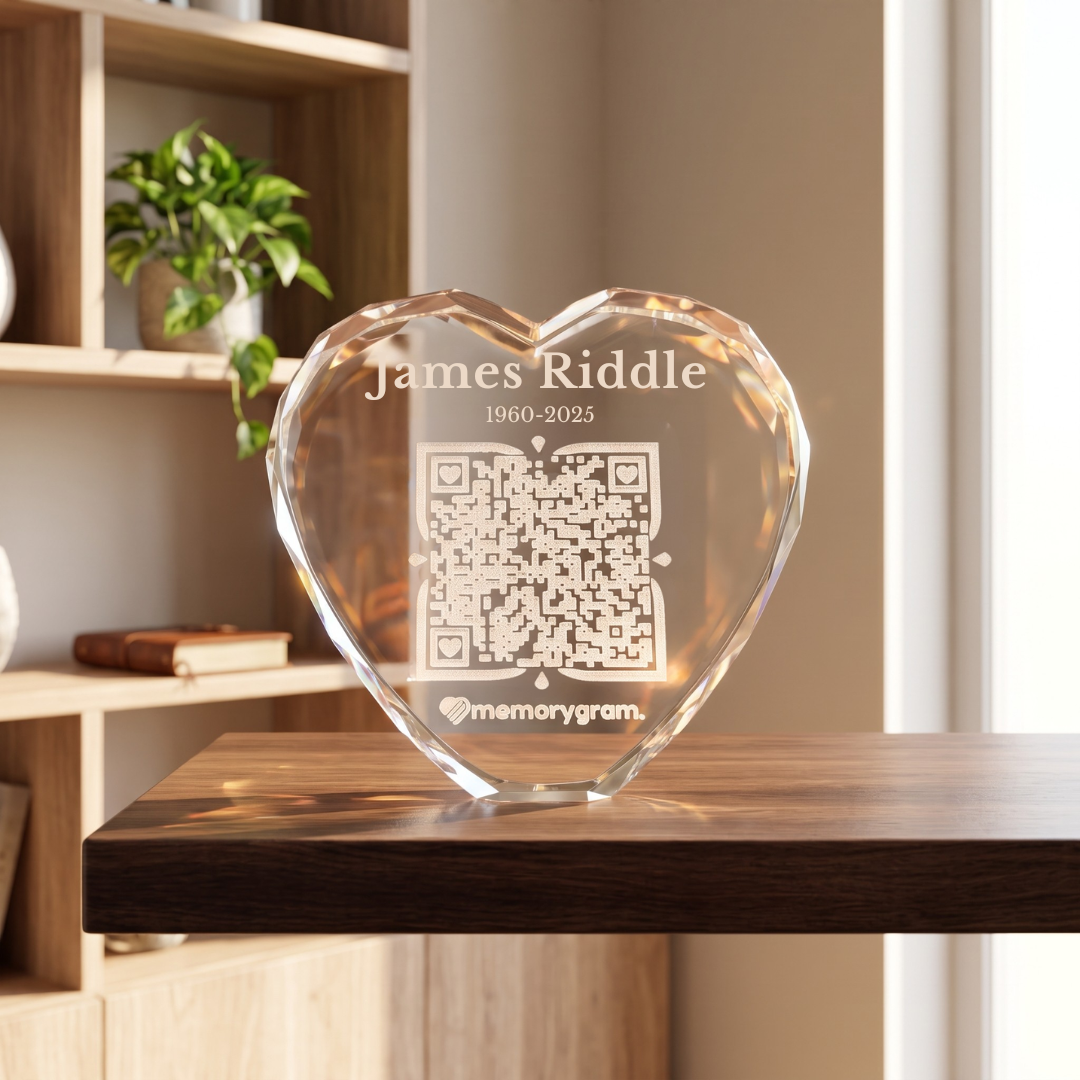 QR Remembrance Crystal
