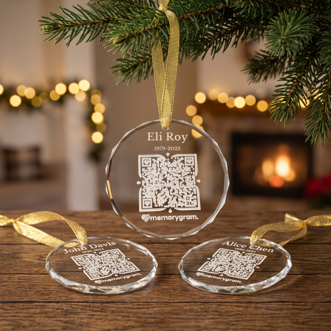 Memorial QR Ornament