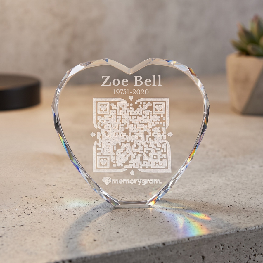 QR Remembrance Crystal