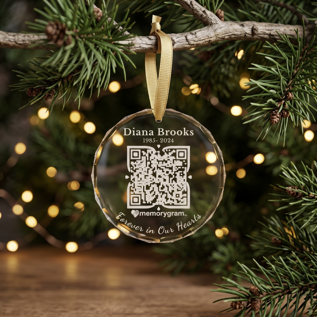 Memorial QR Ornament