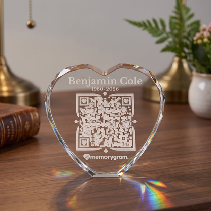 QR Remembrance Crystal