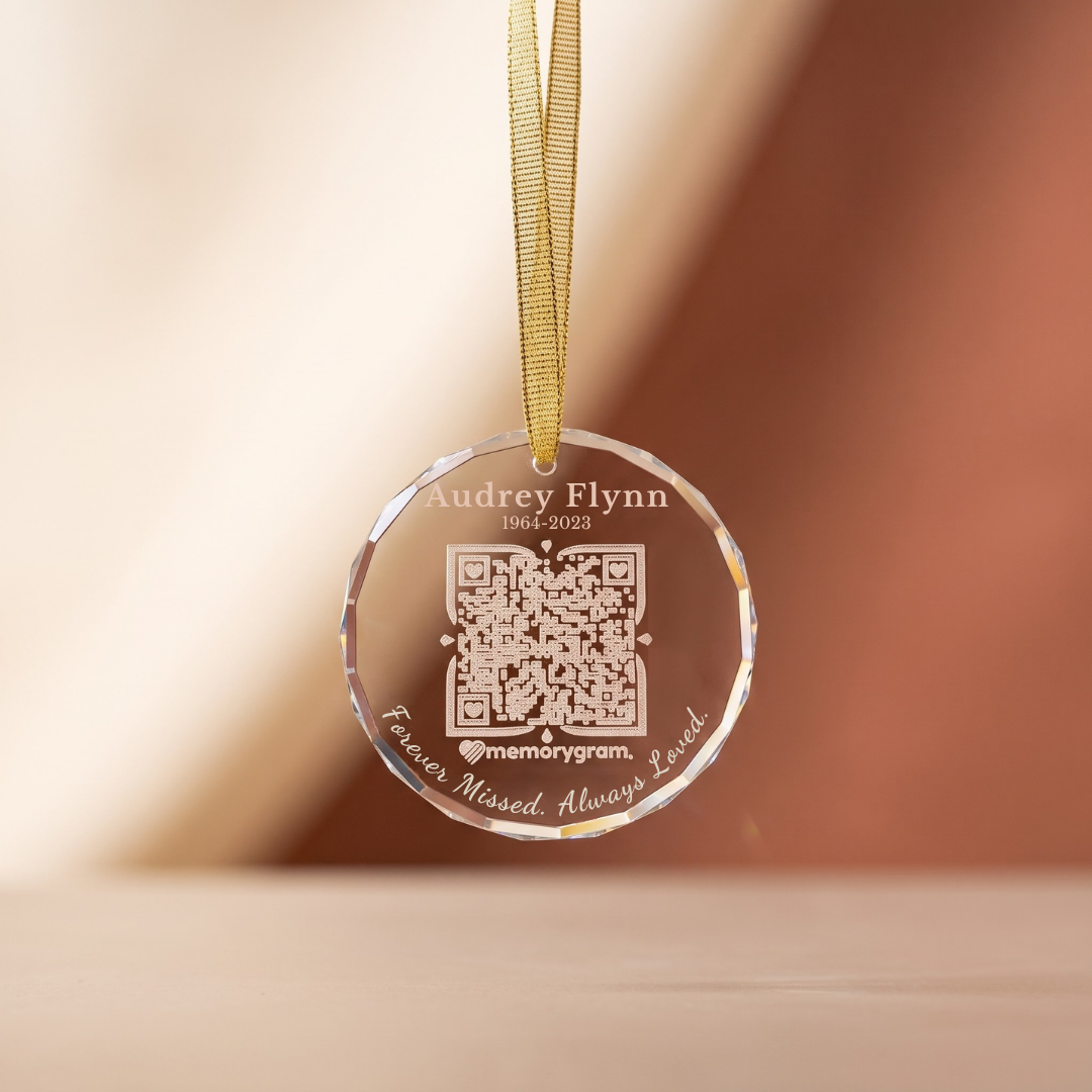 Memorial QR Ornament