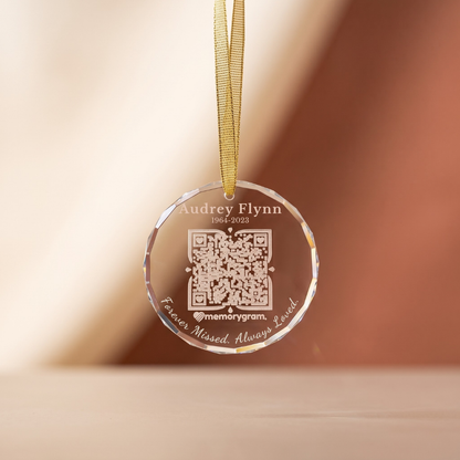 Memorial QR Ornament