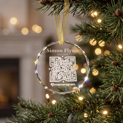 Memorial QR Ornament