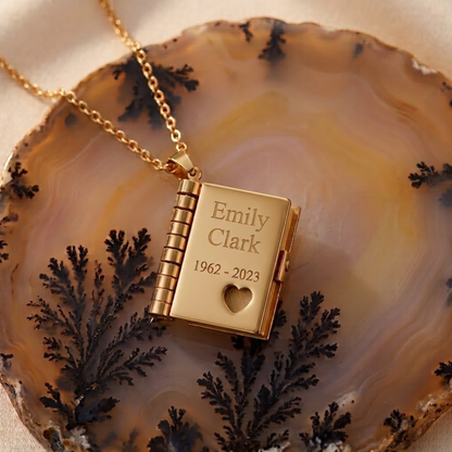 Remembrance Book Necklace