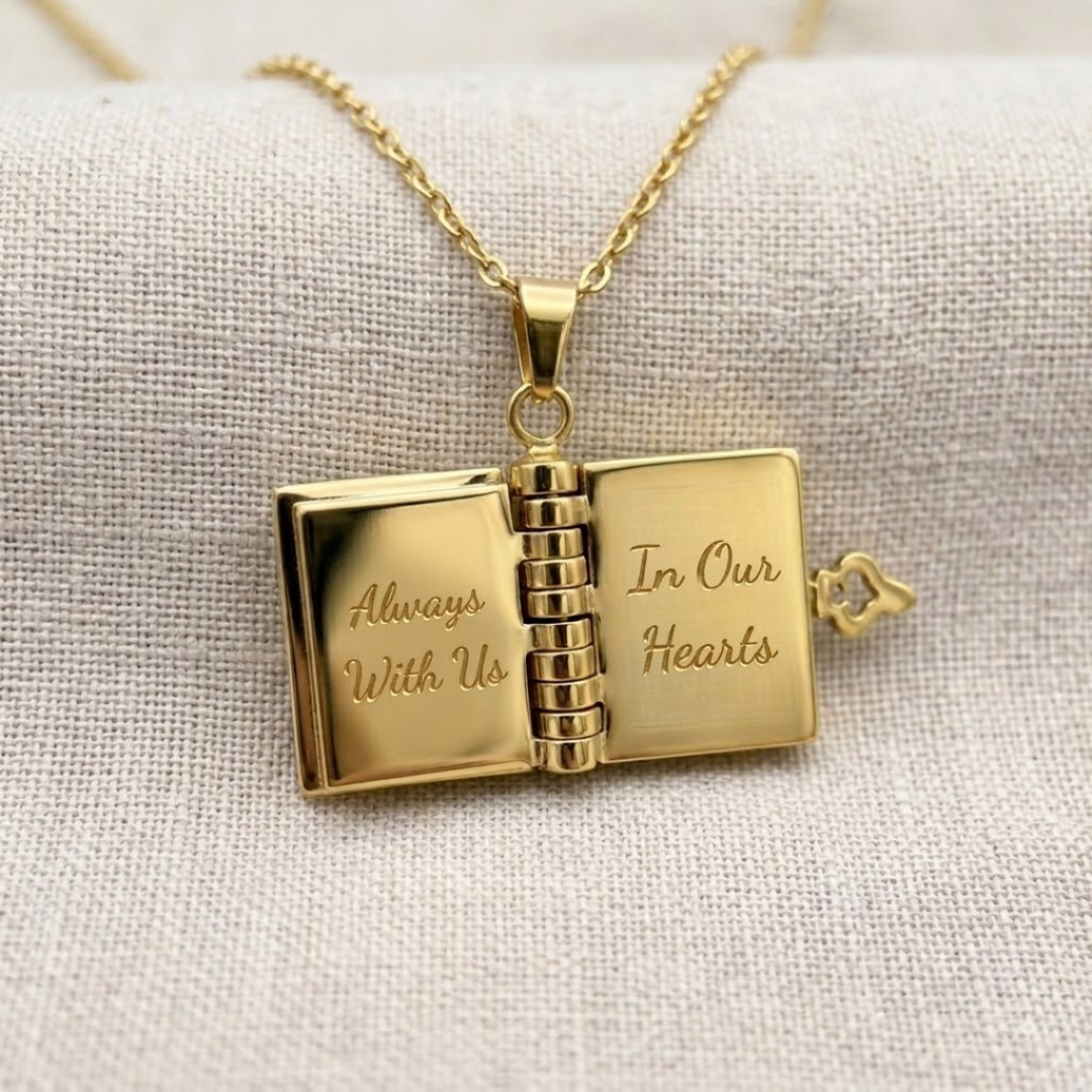 Remembrance Book Necklace