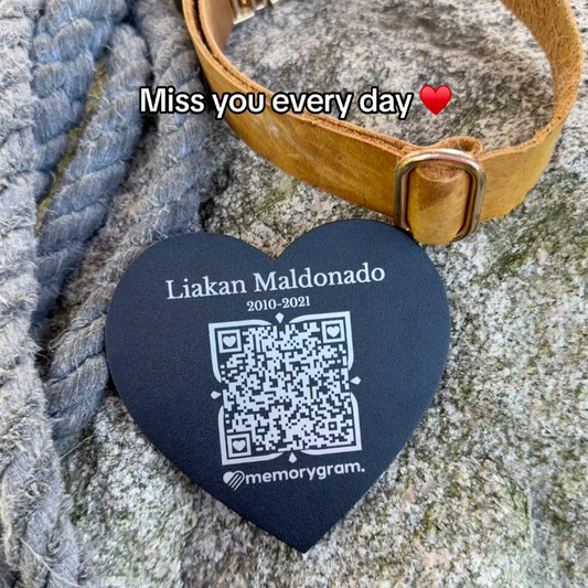 Memorygram Pet Medallion: Includes Free Virtual Memorial