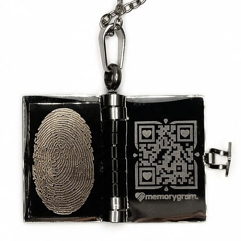 Remembrance Book Necklace