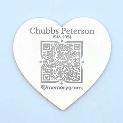 Memorygram Medallion: Includes Virtual Memorial & Voice Feature