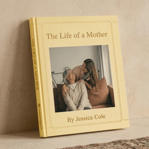 The Life of a Mother hardcover Memorygram book