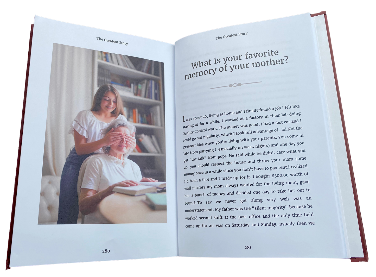 Memorygram Legacy Book: Mother's Day Sale Price - Includes Professional Proofread